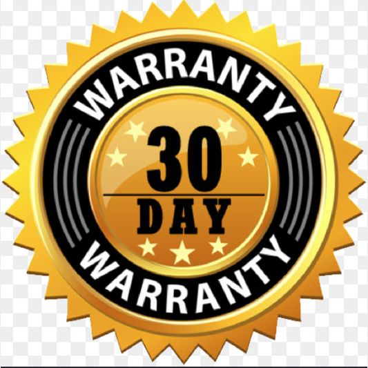 30 Day Warranty